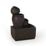 Christopher Knight Home® - Noble House - Bochas Fountain, Rustic Multi-Brown