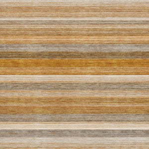 HomeRoots 5' X 8' Striped Area Rug in Rust Gray & Ivory - Washable, UV Protected, Stain Resistant, Durable Style! 648048