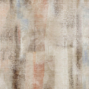HomeRoots 10' X 14' Washable Area Rug in Beige, Blue & Ivory - Soft, Durable, UV-Protected for Family Spaces 648112