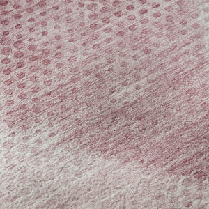 HomeRoots 10' X 14' Stylish Merlot and Ivory Geometric Area Rug - Washable, UV Protected, Family-Friendly Design 648208