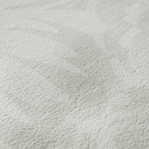 HomeRoots 8' X 10' Ivory Floral Area Rug - Washable, Stain-Resistant, UV Protected for Stylish Durability 648656