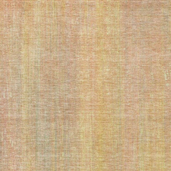 HomeRoots 5' X 8' Blush & Gold Striped Area Rug - Soft, Washable, UV-Protected, Stylish for Any Room! 648726