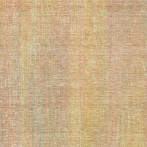 HomeRoots 8' X 10' Blush and Gold Striped Area Rug - Washable, UV Protected & Stain-Resistant for Home Elegance 648728