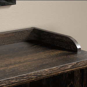 English Elm Bookcase, Elegant Brown Finish For Stylish Storage And Display In Living Rooms, Offices, And More B356P402596