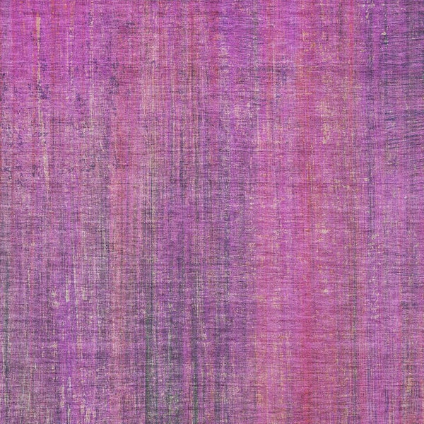 HomeRoots 8' X 10' Lilac & Blush Striped Washable Area Rug - UV Protected, Stylish, Durable for High-Traffic Homes 648746