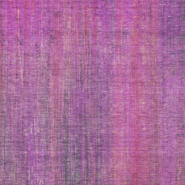 HomeRoots 10' X 14' Lilac and Blush Striped Area Rug – Washable, UV-Protected, Durable for High-Traffic Spaces 648748