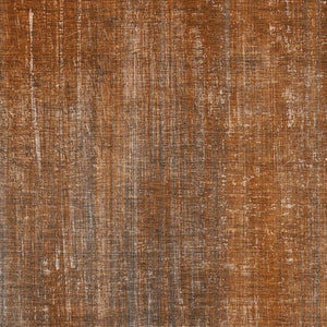 HomeRoots 5' X 8' Stylish Rust and Gray Striped Washable Area Rug with UV Protection for Indoor/Outdoor Use 648750