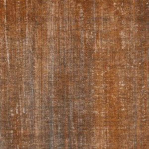 HomeRoots 10' Stylish Rust & Gray Striped Area Rug - Washable, UV-Protected, Stain-Resistant, Perfect for Families! 648754