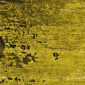 HomeRoots 5' X 8' Modern Gold and Gray Abstract Washable Area Rug with UV Protection for High-Traffic Spaces 648798