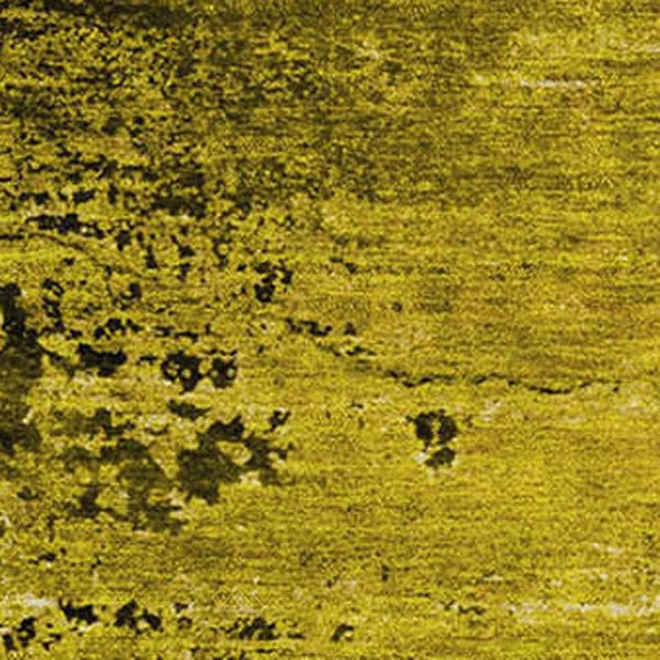 HomeRoots 5' X 8' Modern Gold and Gray Abstract Washable Area Rug with UV Protection for High-Traffic Spaces 648798