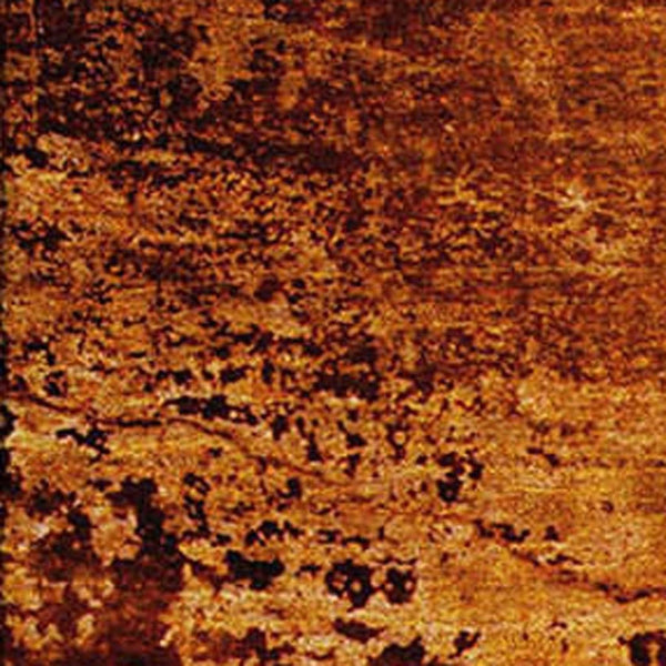 HomeRoots 5' x 8' Contemporary Rust and Gray Abstract Area Rug - Washable, UV Protected, Pet-Friendly Design 648822