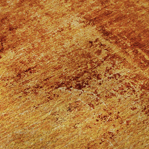 HomeRoots 8' X 10' Stylish Rust and Gray Abstract Washable Area Rug with UV Protection for High-Traffic Homes 648824