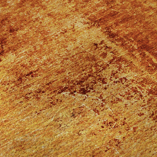 HomeRoots 8' X 10' Stylish Rust and Gray Abstract Washable Area Rug with UV Protection for High-Traffic Homes 648824