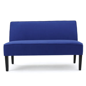 English Elm 50'' Linen Upholstered Loveseat Solid Wood Frame Modern Seating for Small Spaces N771P376540U