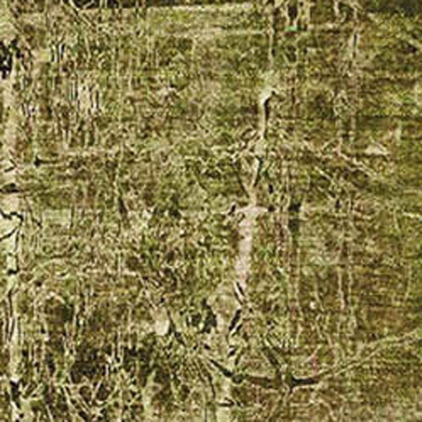 HomeRoots 5' Brown and Ivory Abstract Area Rug - Washable, UV Protected, Durable & Stylish for Modern Homes 649014