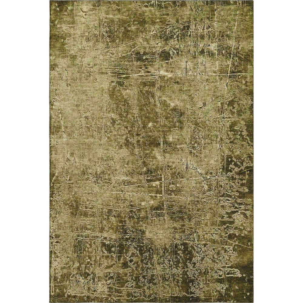 HomeRoots 10' X 14' Brown And Ivory Abstract Washable Area Rug - Stylish, Durable, and Stain-Resistant Design 649018