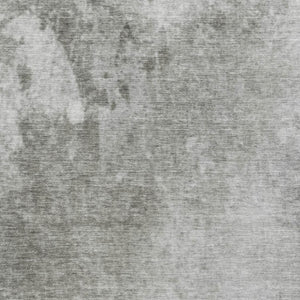 HomeRoots 5' X 8' Gray and Ivory Abstract Area Rug - Stylish, Washable, Stain Resistant with UV Protection 649398