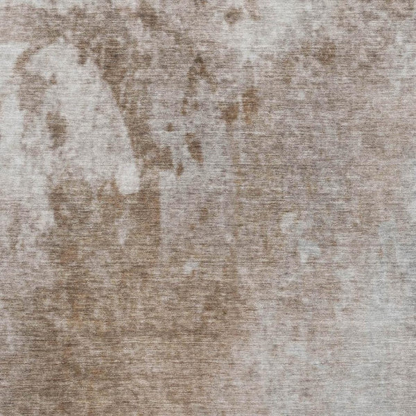 HomeRoots 10' X 14' Coffee and Gray Abstract Area Rug - Washable, UV Protected, Durable for Modern Living Spaces 649408