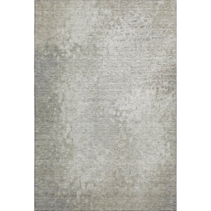 HomeRoots 5' X 8' Beige And Ivory Abstract Area Rug - Washable, UV Protected, Pet-Friendly Design for Everyday Use 649524