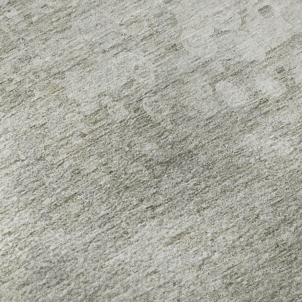 HomeRoots 5' X 8' Beige And Ivory Abstract Area Rug - Washable, UV Protected, Pet-Friendly Design for Everyday Use 649524