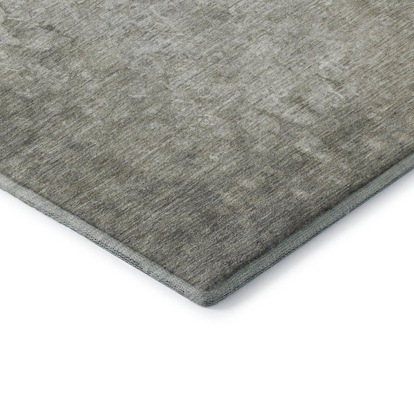 HomeRoots 9' X 12' Beige and Ivory Abstract Area Rug – Washable, UV Protected, Stylish Décor for High-Traffic Spaces 649527