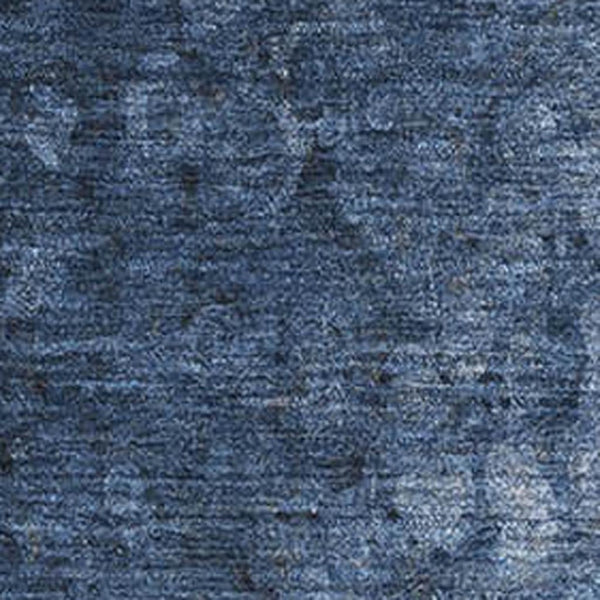 HomeRoots 5' X 8' Blue and Ivory Abstract Area Rug - Stylish, Washable, UV-Protected for High-Traffic Areas 649530