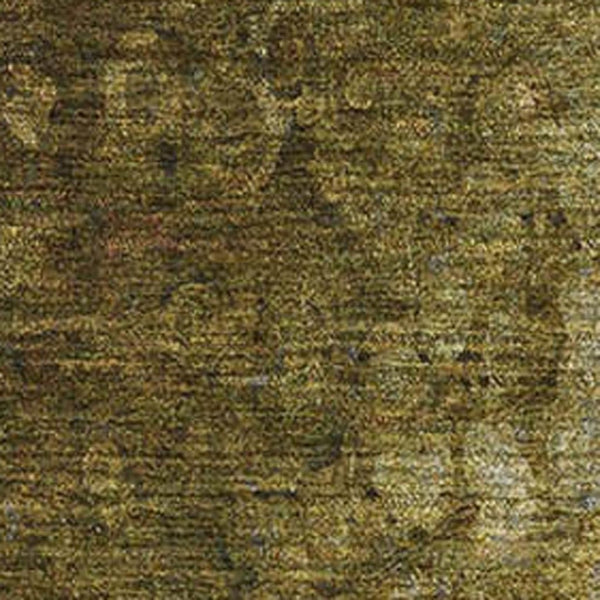 HomeRoots 8' X 10' Brown & Ivory Abstract Washable Area Rug - Durable, UV-Protected, Perfect for Family Spaces! 649538