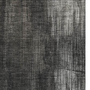 HomeRoots 8' X 10' Gray And Ivory Abstract Area Rug - Washable, Stain-Resistant, UV Protected for Easy Care 649604