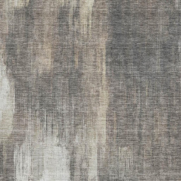 HomeRoots 10' X 14' Taupe and Ivory Abstract Area Rug - Durable, Easy-Care, UV-Protected for Modern Spaces 649612