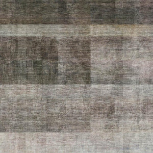 HomeRoots 5' X 8' Brown and Ivory Abstract Area Rug - Washable, Stain-Resistant, UV-Protected for Modern Homes 649620
