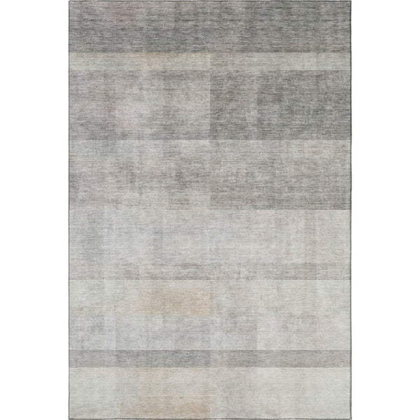 HomeRoots 10' X 14' Taupe and Ivory Abstract Area Rug - Washable, UV-Protected, Soft & Stain-Resistant Design 649654