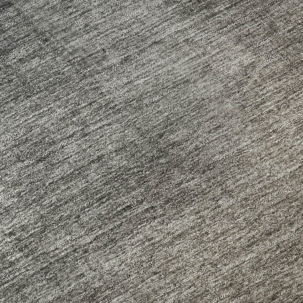 HomeRoots 9' X 12' Stylish Gray-Brown Ombre Area Rug – Washable, UV Protected, Durable for High-Traffic Homes 649671