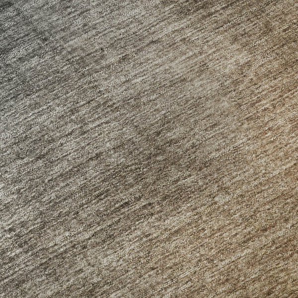 HomeRoots 5' X 8' Navy Blue to Orange Ombre Area Rug - Washable, UV-Protected, Durable for High-Traffic Spaces 649674