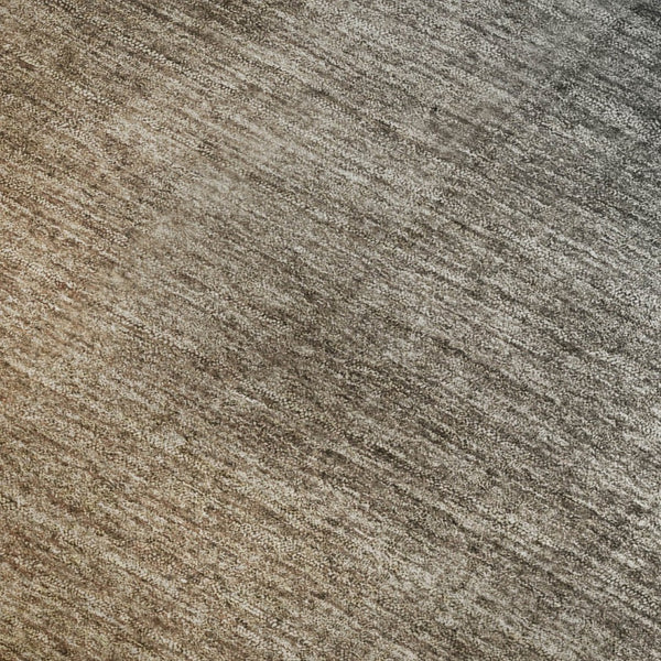 HomeRoots 5' X 8' Navy Blue to Orange Ombre Area Rug - Washable, UV-Protected, Durable for High-Traffic Spaces 649674