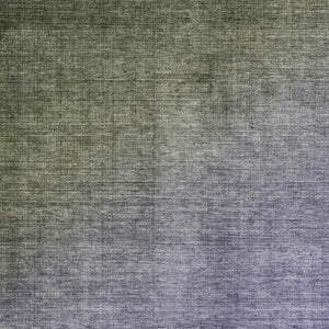 HomeRoots 10' Olive Green & Purple Ombre Area Rug - Stylish, Washable, UV-Protected, Perfect for Kids & Pets! 649684