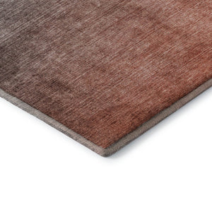 HomeRoots 5' X 8' Teal Ombre Area Rug - Stylish, Washable, UV-Protected for High-Traffic Home Spaces! 649686