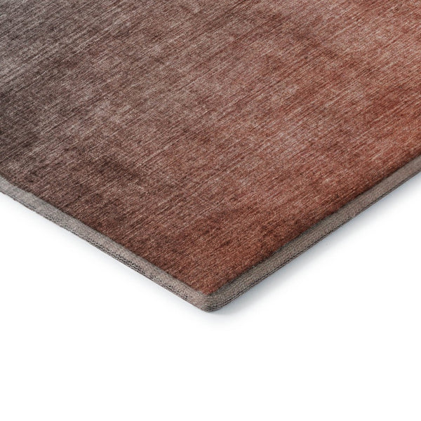HomeRoots 5' X 8' Teal Ombre Area Rug - Stylish, Washable, UV-Protected for High-Traffic Home Spaces! 649686