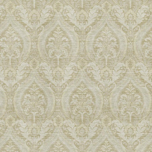 HomeRoots 5' X 8' Beige and Ivory Floral Washable Area Rug with UV Protection for Busy Homes and Pets 649770