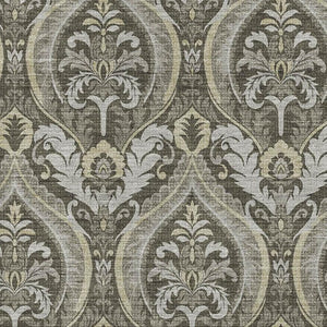 HomeRoots 5' X 8' Elegant Taupe & Ivory Floral Area Rug - Washable, UV Protected, Ideal for Busy Homes 649794