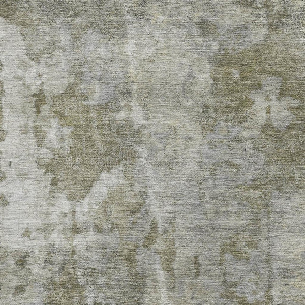 HomeRoots 9' X 12' Beige And Ivory Abstract Area Rug – Washable, UV Protected, Ideal for High-Traffic Rooms 649809