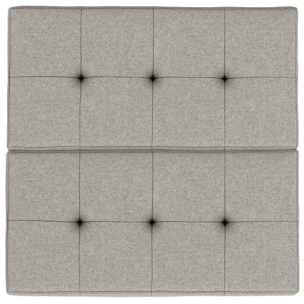 English Elm Dover Stylish Lift Top Coffee Table Ottoman With Storage, Durable Cloud Grey Upholstery & Comfort B136P252680