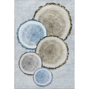 HomeRoots 10' X 14' Woodland Lodge Area Rug – Durable, Washable, UV-Protected, and Stylish for Any Room 649924