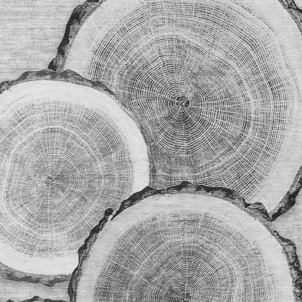 HomeRoots 9' X 12' Gray And Ivory Woodland Lodge Area Rug – Washable, UV-Protected, Durable & Cozy Style 649929
