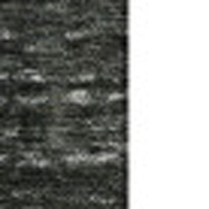 HomeRoots 10' Charcoal and Gray Ikat Washable Area Rug - Stylish, Durable, UV-Protected for Active Homes 649990