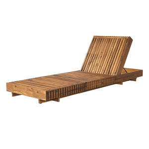 English Elm Christopher Knight Home® - Lounge Chaise Set - Durable Acacia Wood With Plush Water-Resistant Cushions & Adjustable Backrest N770P281696T_65429.00CUSHDGRY