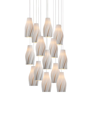 Posh Round Multi-Drop Pendant