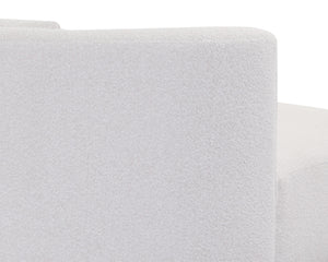 Sunpan Laken Sofa Chaise - Elegant Boucle Upholstered Design for Maximum Comfort and Modern Living Spaces Left Arm Facing - 159W x 70.5D x 30H