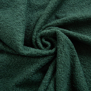 English Elm Modern Full Size Folding Sofa Bed with Teddy Fabric, Foam-Filled 15" Sleeper, 2 Pillows, No Assembly Required Green W1885P272262