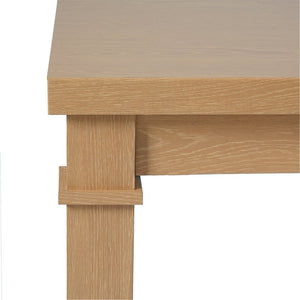 English Elm 6-piece Rectangular Dining Set with Wood Grain Table Four Upholstered Chairs and Bench Natural N752S000012N