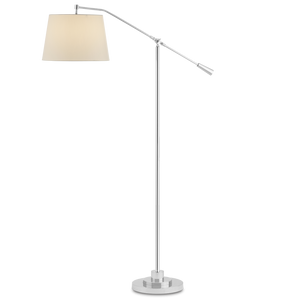 Maxstoke Nickel Floor Lamp